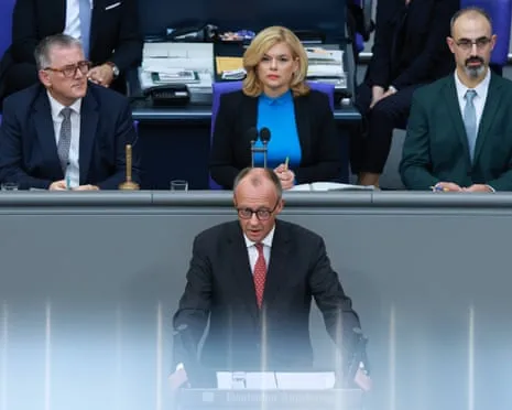 German Freedom ‘Under Threat’ States the Chancellor as He Warns Against ‘Forced Settlement’ in Ukraine