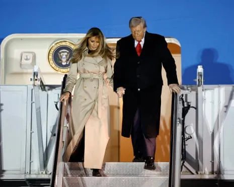 President Trump to Meet the King as Demonstrators Convene in the UK