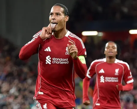 Virgil van Dijk scores late victory in clash with Spanish giants